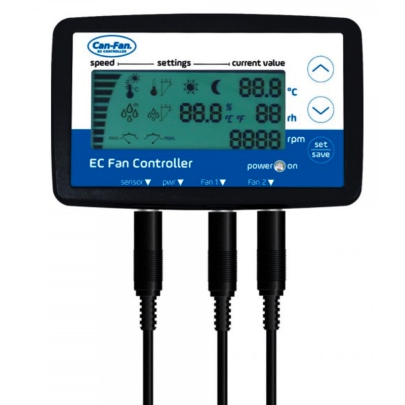 CAN LCD EC CAN-Fan Controller