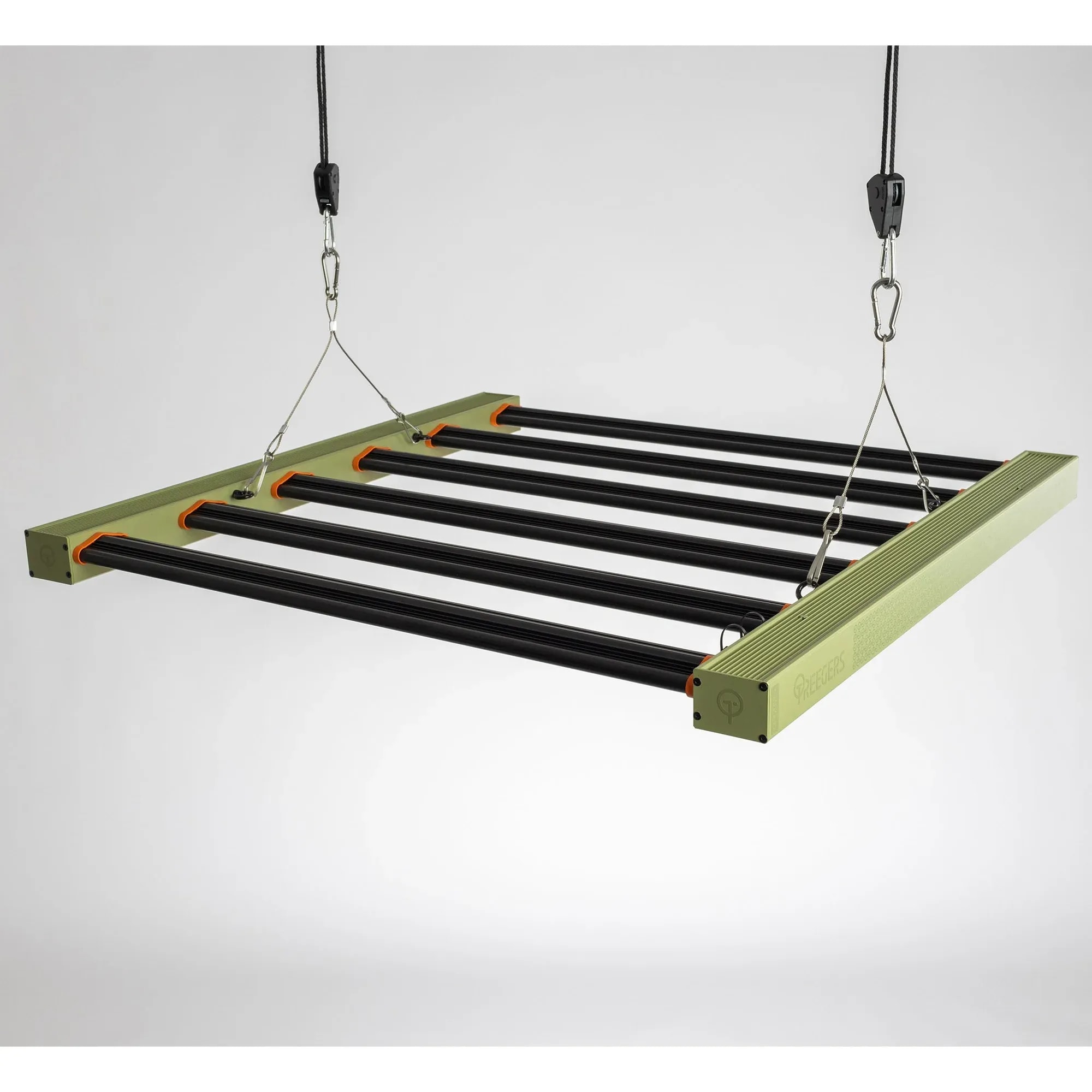 Treegers GL420W LED Grow Lampe 420W Vollspektrum Grow Light mit sechs LED-Leisten für gleichmäßige Ausleuchtung bis 1,2x1,2m Indoor Anbaufläche