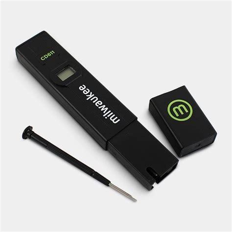 Milwaukee CD611 Eco EC-Messgerät zur präzisen Messung der elektrischen Leitfähigkeit in Wasser und Nährlösungen