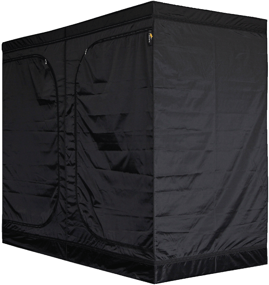 Mammoth Lite+ Grow Zelt 240x120x200 cm mobiler Indoor Klimaraum mit 170D Mylar, Stahlrahmen und mehreren Belüftungsöffnungen für professionellen Pflanzenanbau