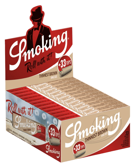 Thinnest Brown King Size + Filtertips