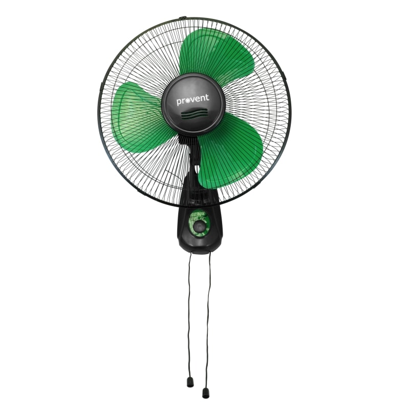 Oszillierender PRO-VENT Wandventilator 40 cm mit 3 Geschwindigkeitsstufen zur Wandmontage
