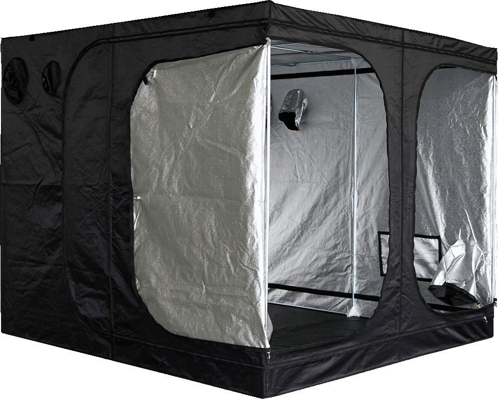 Mammoth Classic+ 240 Growbox 240x240x200 cm mit 600D Mylar und stabilem Stahlrahmen