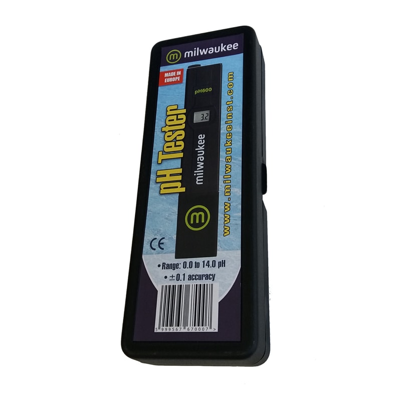 Milwaukee pH 600 Eco Meter digitales pH-Messgerät für präzise Wasseranalyse und Nährstoffkontrolle