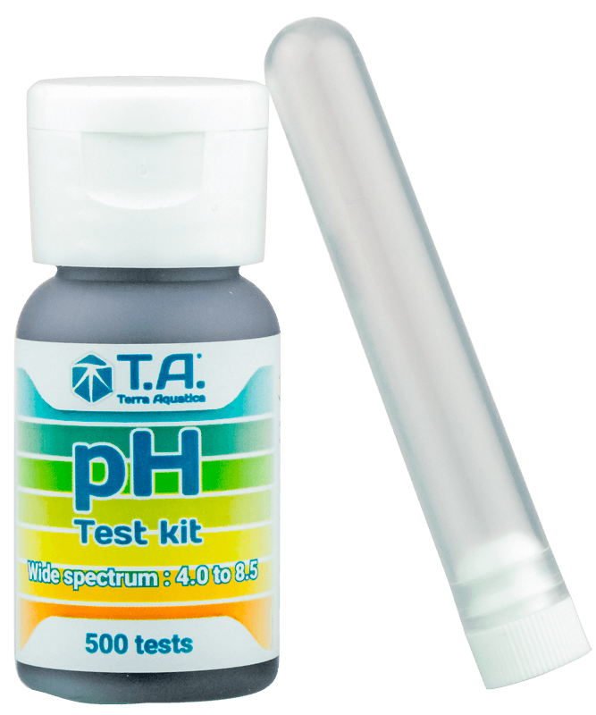 Liquid pH Test Kit zur schnellen und einfachen Messung des pH-Werts in Wasser und Nährlösungen mit Farbindikator