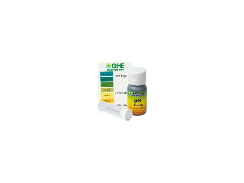 Liquid pH Test Kit zur schnellen und einfachen Messung des pH-Werts in Wasser und Nährlösungen mit Farbindikator