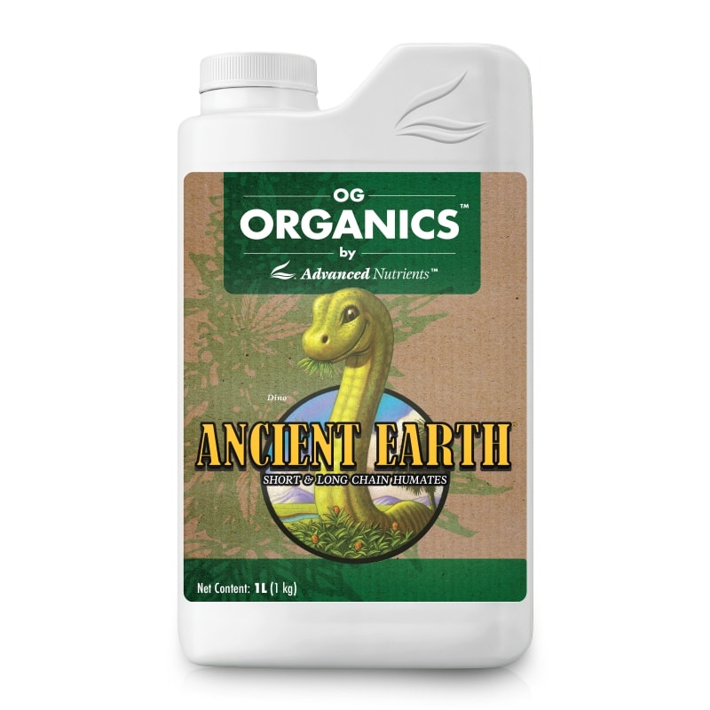 Advanced Nutrients OG Organics Ancient Earth 10L organischer Humin- und Fulvosäure-Booster auf Leonardit-Basis für Wachstum und Blüte