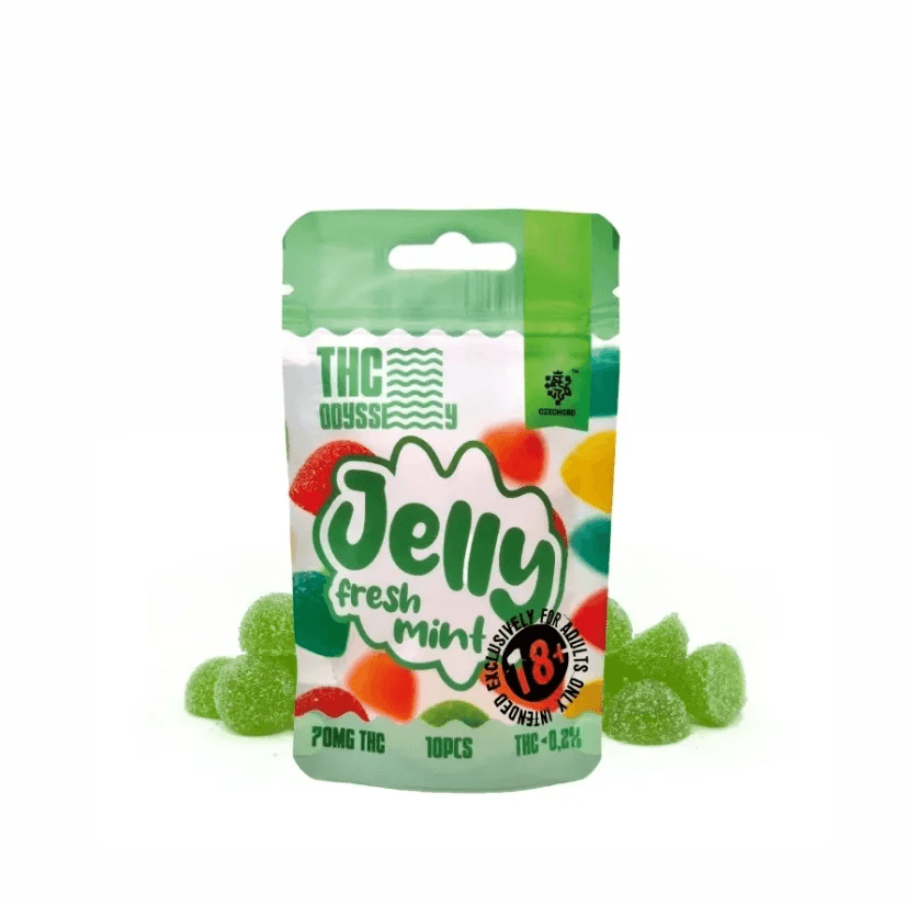 Hanf Deko Jellies bunt farbig Duft Friche Minze