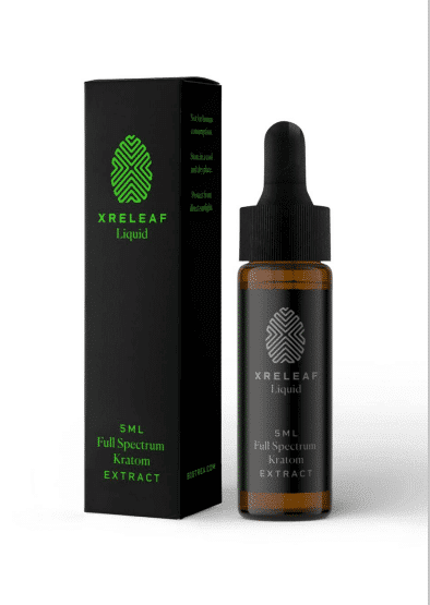 XRELEAF Liquid Full Spectrum Kratom Extrakt Maeng Da 5ml mit Pipette